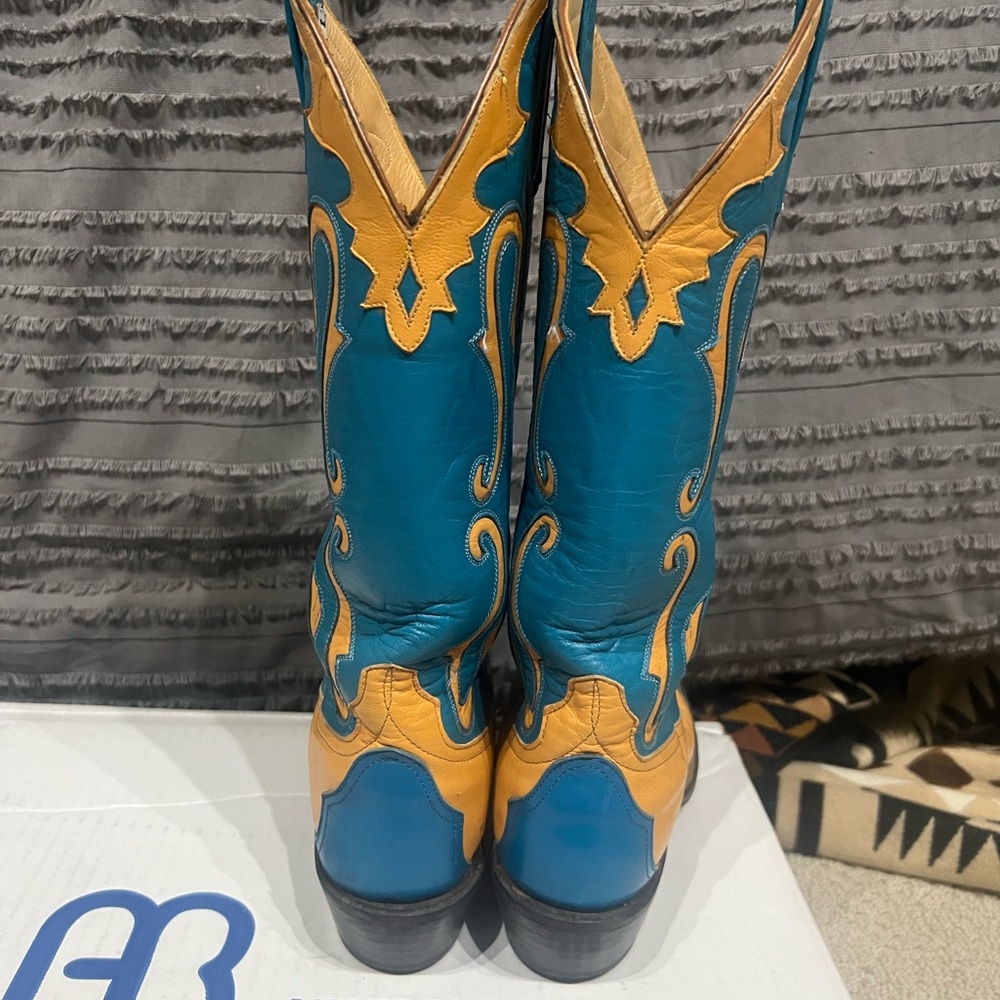 Vintage custom made Anderson Bean ladies cowboy boots 6.5B - Picture 7 of 10